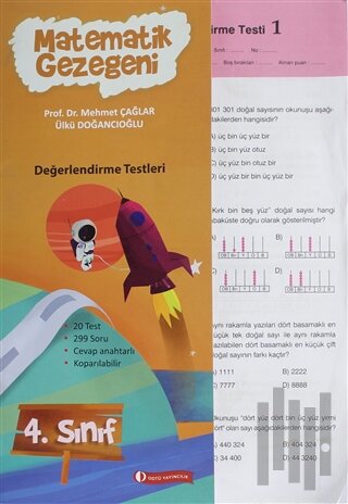 Matematik Gezegeni Değerlendirme Testleri | Kitap Ambarı