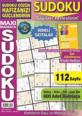 Maxi Bulmaca Sudoku 10 | Kitap Ambarı