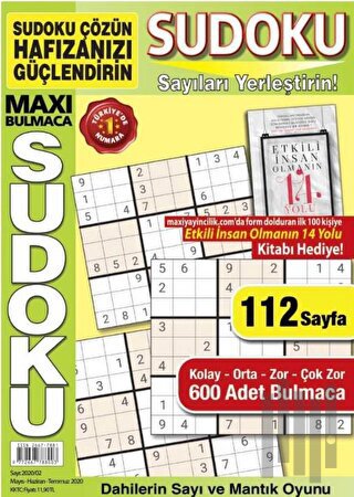 Maxi Bulmaca Sudoku 2 | Kitap Ambarı