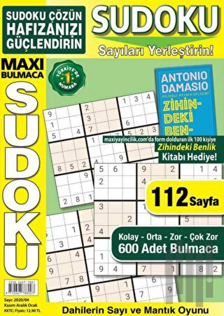 Maxi Bulmaca Sudoku 4 | Kitap Ambarı