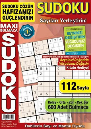 Maxi Bulmaca Sudoku 8 | Kitap Ambarı