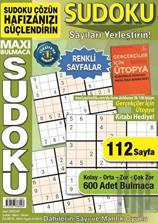 Maxi Bulmaca Sudoku 9 | Kitap Ambarı