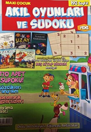 Maxi Çocuk Akıl Oyunları ve Sudoku 2023 - 2 | Kitap Ambarı