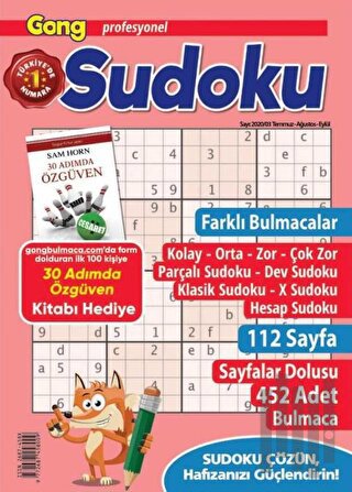Maxi Gong Profesyonel Sudoku 3 | Kitap Ambarı