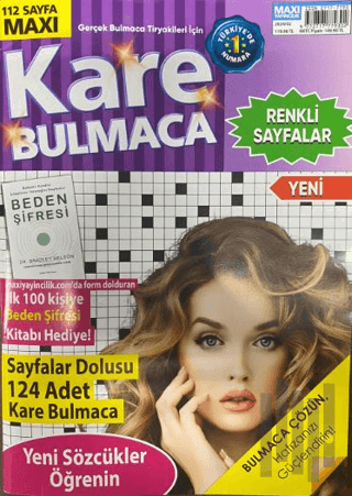 Maxi Kare Bulmaca 2024 - 02