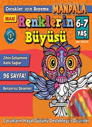 Maxi Mandala Renklerin Büyüsü 4 | Kitap Ambarı