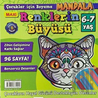 Maxi Renklerin Büyüsü Mandala 6-7 Yaş