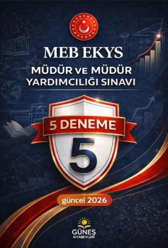 MEB EKYS Müdür ve Müdür Yardımcılığı Sınavı 5 Deneme | Kitap Ambarı