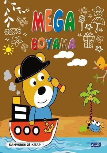 Mega Boyama Kahverengi Kitap | Kitap Ambarı