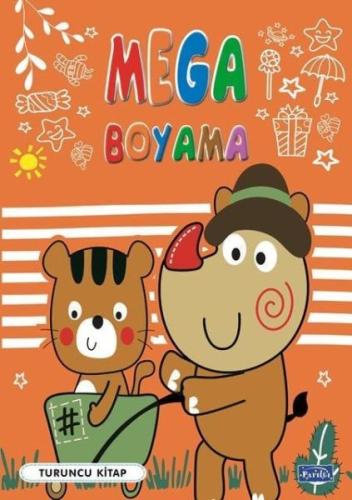 Mega Boyama Turuncu Kitap | Kitap Ambarı
