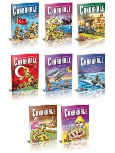 Mehmetçiğin Kanının Bayraklaştığı Yer Çanakkale - 8 Kitap Takım | Kita