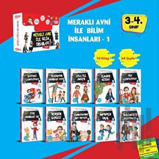 Meraklı Avni ile Bilim İnsanları Serisi - 1 (10 Kitap - Etkinlik Testi