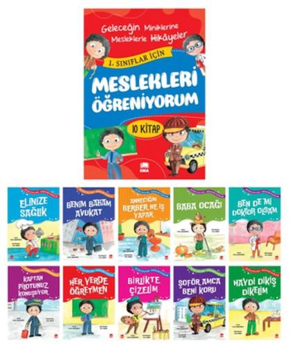 Meslekleri Öğreniyorum Resimli Hikaye (10 Kitap Set) | Kitap Ambarı