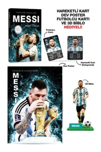 Messi - Sahanın Yıldızları - 3D Biblo Hediyeli!