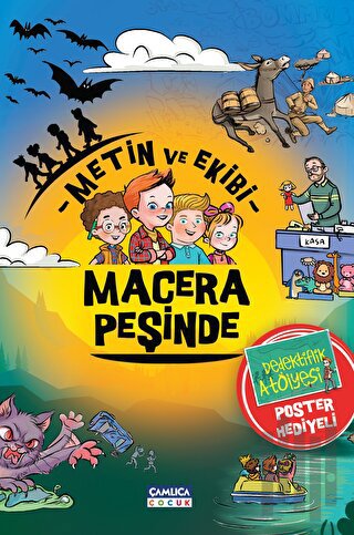 Metin ve Ekibi Macera Peşinde - Set | Kitap Ambarı