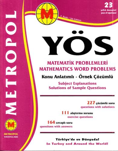 YÖS Matematik Problemleri | Kitap Ambarı
