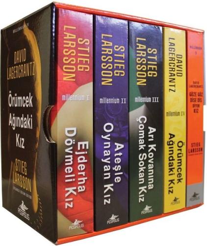 Millennium Serisi-Kutulu Özel Set 5 Kitap | Kitap Ambarı