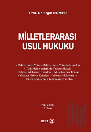 Milletlerarası Usul Hukuku (Ciltli) | Kitap Ambarı