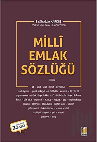 Milli Emlak Sözlüğü