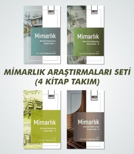 Mimarlık Araştırmaları Seti - 4 Kitap Takım | Kitap Ambarı