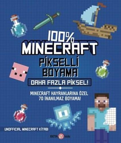 Minecraft Pikselli Boyama - Daha Fazla Piksel! | Kitap Ambarı