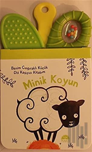 Minik Koyun - Benim Çıngıraklı Küçük Diş Kaşıyıcı Kitabım | Kitap Amba