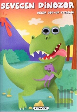 Minik Pop-up Kitabım - Sevecan Dinozor | Kitap Ambarı