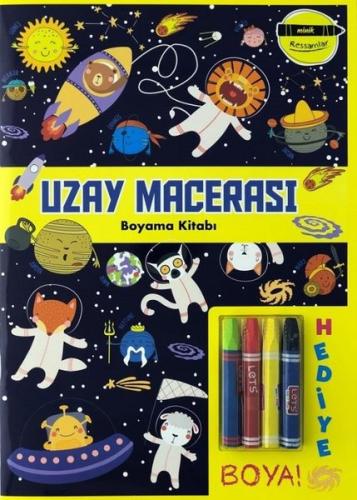 Minik Ressamlar - Uzay Macerası Boyama Kitabı | Kitap Ambarı