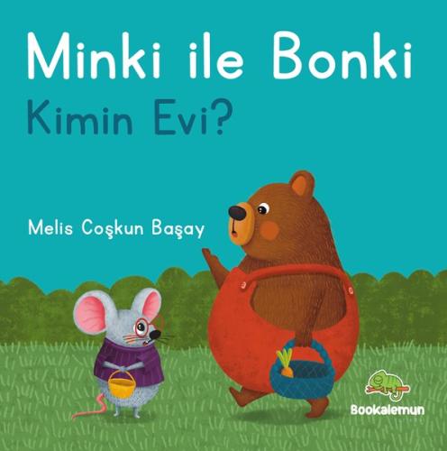 Minki İle Bonki - Kimin Evi? Pencereli Kitap (Ciltli)