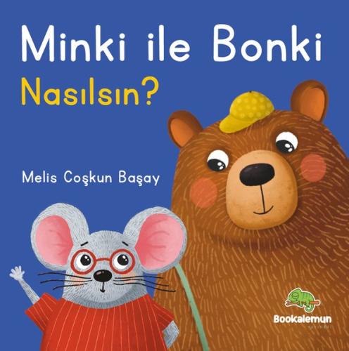 Minki İle Bonki - Nasılsın? Pencereli Kitap (Ciltli)