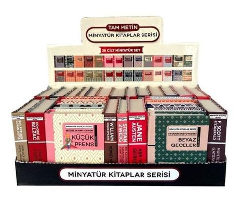 Minyatür Kitaplar Serisi (28 Kitap Takım) (Ciltli) | Kitap Ambarı