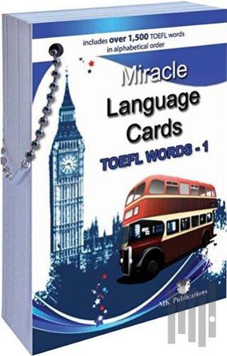 Miracle Language Cards TOEFL Words - 1 | Kitap Ambarı
