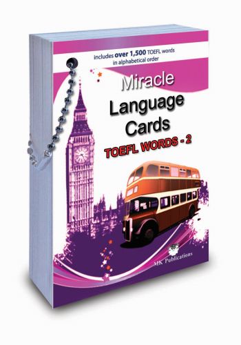 Miracle Language Cards TOEFL Words 2