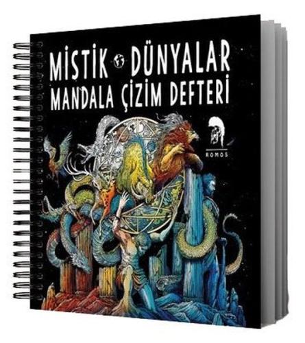 Mistik Dünyalar - Mandala Çizim Defteri