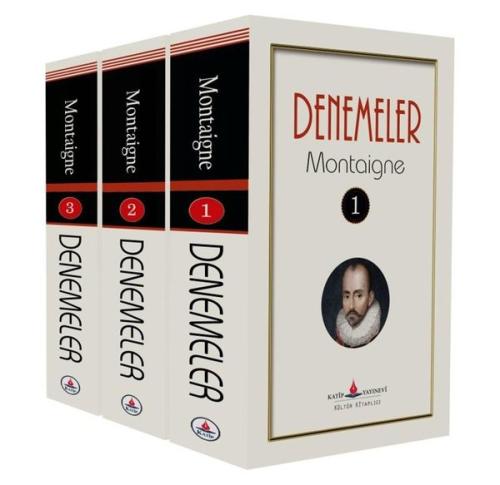 Montaigne Denemeler Seti - 3 Kitap Takım | Kitap Ambarı