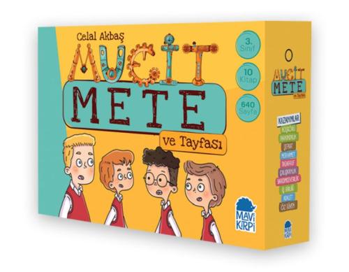 Mucit Mete ve Tayfası 3. Sınıf Hikaye Seti (10 Kitap Takım) | Kitap Am