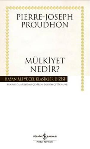 Mülkiyet Nedir?-Hasan Ali Yücel Kla | Kitap Ambarı