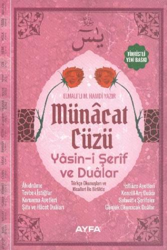 Münacat Cüzü Yasini Şerif ve Dualar Orta Boy | Kitap Ambarı
