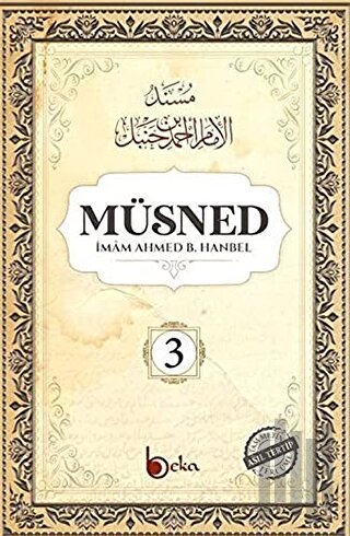 Müsned (3. Cilt - Arapça Metinsiz)