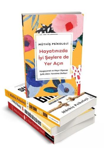 Müthiş Psikoloji Seti - 3 Kitap Takım Defter Hediyeli | Kitap Ambarı