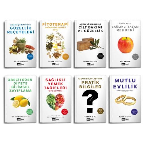 Mutlu Yaşam Seti - 8 Kitap Takım | Kitap Ambarı