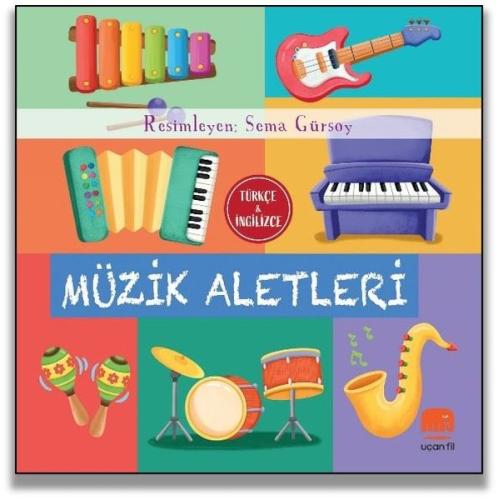 Müzik Aletleri - Türkçe ve İngilizce (Ciltli)
