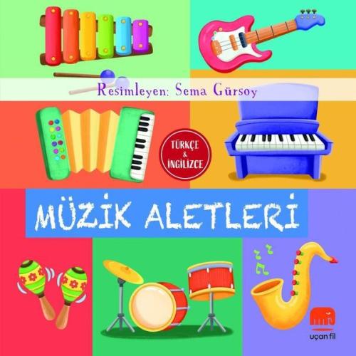 Müzik Aletleri - Türkçe ve İngilizce (Ciltli)