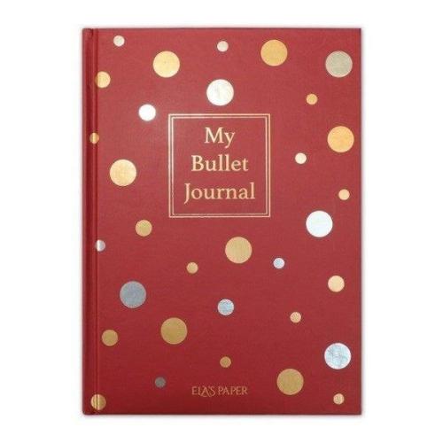 My Bullet Journal Defter (Confetti Kırmızı) | Kitap Ambarı