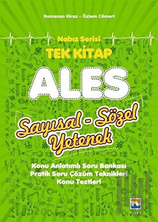 Nabız Serisi Tek Kitap ALES Sayısal Sözel Yetenek Konu Anlatımlı Soru Bankası