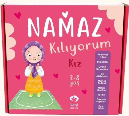 Namaz Kılıyorum Seti - Kız (Ciltli)