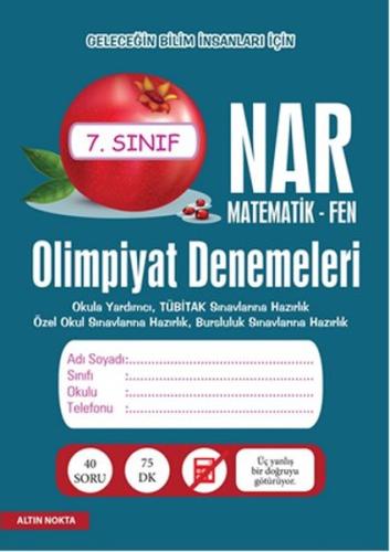 Nar Olimpiyat Denemeleri 7. Sınıf - Metematik - Fen