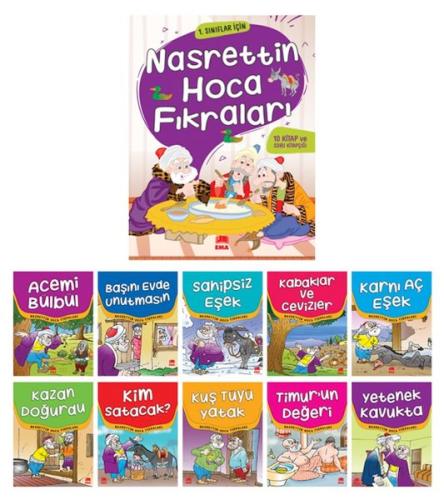 Nasrettin Hoca Fıkraları(10 Kitap+Soru Kitapçığı) | Kitap Ambarı