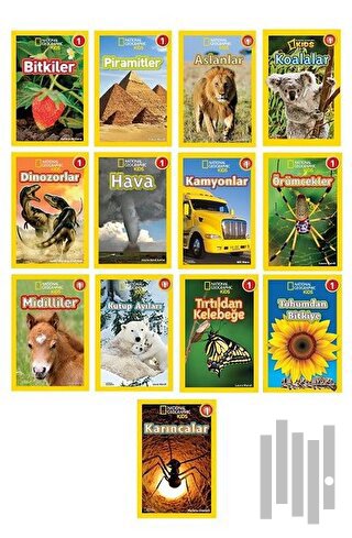 National Geographic Kids Okuma Serisi Seviye 1 Seti (13 Kitap Takım)