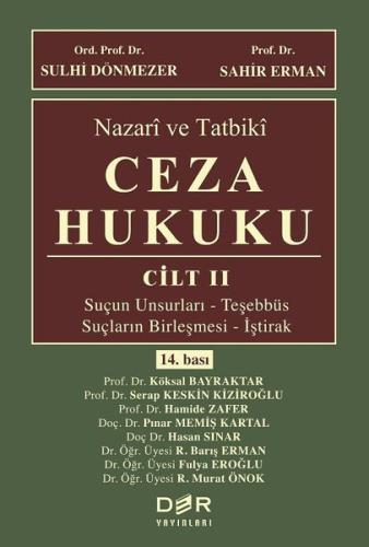 Nazari ve Tatbiki Ceza Hukuku Cilt 2 (Ciltli) | Kitap Ambarı